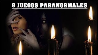 8 JUEGOS PARANORMALES  PARANORMAL GAMES [upl. by Aketal569]