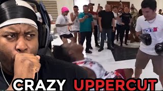 iSHOWSPEED vs MANNY PACQUIAO  FULL FIGHT  Srotonn Reacts [upl. by Lihp]