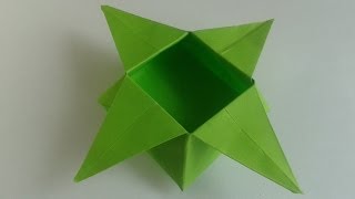 Origami Star Box [upl. by Lledraw]