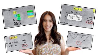 2digit by 1digit Multiplication Strategies [upl. by Stauder291]