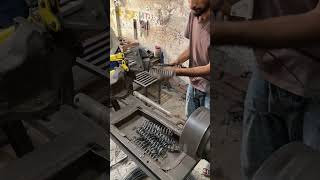 Handcrafted Springs on a Lathe by Young Talent in Pakistan SpringMaker LatheCraft Artisans DIY [upl. by Adna909]