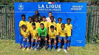 Ris Orangis  FC Solitaires  U11 01 Challenge Régional de Gonesse 24 juin 2023 [upl. by Annoled]