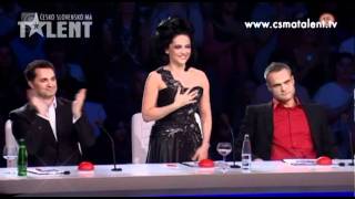 Adéla Ferencová  1semifinále  Česko Slovensko má talent 2011 [upl. by Daisie]