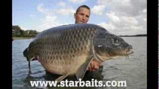 STARBAITS JeanMichel Mordacq carpe record 348kg amp 355kg [upl. by Yellas]