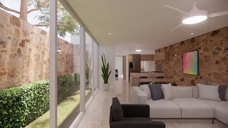 Te sorprenderá el diseño interior de esta casa pequeña y minimalista [upl. by Acyssej]