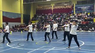 Aerodance Sukan Antara Fakulti 2023 UiTM Shah Alam  Lelaki Akademi Pengajian Bahasa [upl. by Nnylarac]