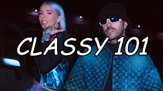 Feid amp Young Miko – Classy 101 Video LetraLyrics [upl. by Haliek676]