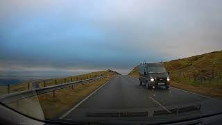 Black Gaet to Blett and Vadsgarth Cunningsburgh  Driving in the Shetland Islands [upl. by Eilasor]