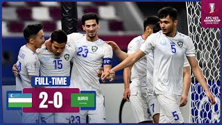 AFCU23  QFinal  Uzbekistan 2  0 Saudi Arabia [upl. by Eahsan]