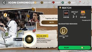 Icon Chronicles Lampard Chapter 4 Game 3 MobileGamesKH vs Barcelona [upl. by Donica]