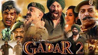 Gadar 2 Movie 2023 in Hindi facts and review  Sunny Deol Ameesha Utkarsh Sharma [upl. by Tarfe]