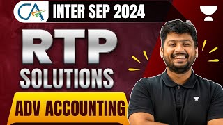 Advanced Accounting RTP  CA Inter Sep 2024  ICAI Latest Release  CA Nakul Katheria [upl. by Aleka]