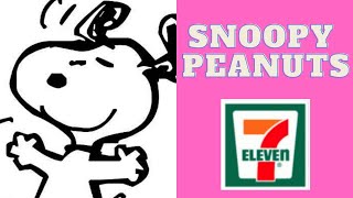 Snoopy Themed 7Eleven Store  2020 is SNOOPY 70th birthday  Peanuts SNOOPY by Charles M Schulz [upl. by Aivlys]