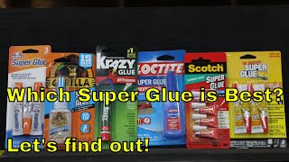 Which Super Glue Brand is the Best Lets find out [upl. by Mill477]