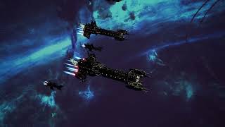 Battlefleet Gothic Armarda 2 Adeptus Astartes Orks [upl. by Ydderf]