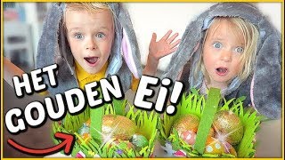 DE PAASHAAS CHALLENGE 🐰  Bellinga Familie Vloggers 1336 [upl. by Uis]