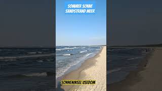 SONNENINSEL USEDOM und die KAISERBÄDER am Sandstrand der OSTSEEBÄDER [upl. by Eniliuqcaj]