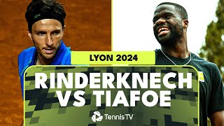 Arthur Rinderknech vs Frances Tiafoe Highlights  Lyon 2024 [upl. by Lathan906]