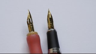 How to use Zebra G Nib on a fountain pen [upl. by Mathia]