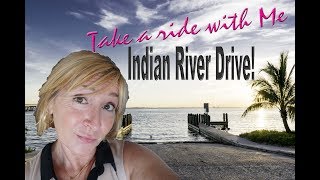 Indian River Drive Jensen Beach Florida to Fort Pierce [upl. by Elamef]