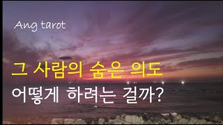 타로연애 그사람의 숨은 의도 무슨생각으로 어떻게 하려는걸까 힘든연애 재회 애매한 관계 썸 [upl. by Byers]