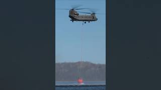 Ch47 Chinook prepping to fight wildfires [upl. by Melinda350]