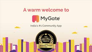 MyGate  Resident App Demo [upl. by Hamel]