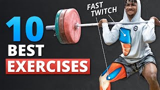 Top 10 Exercises To Build Fast Twitch Muscle [upl. by Okorih]