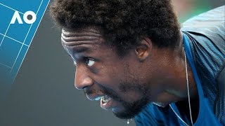 Monfils v Jiri Vesely match highlights 1R  Australian Open 2017 [upl. by Atalaya17]