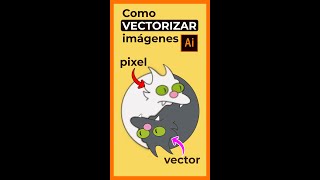 🎁 VECTORIZAR una imagen en ILLUSTRATOR [upl. by Ettigirb]