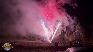 Friars Carse Country House Hotel Hogmanay Fireworks 20232024 [upl. by Ennairb]