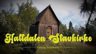 Visiting Trondheim to see a Stave Church  Haltdalen Stavkirke amp Nidaros [upl. by Anaoy]