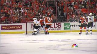 BruinsFlyers Game 1 2011 Highlights 43011 1080p HD [upl. by Eillod624]