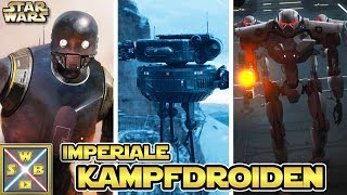 STAR WARS Alle Kampfdroiden des Imperiums [upl. by Krigsman]