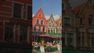 A walking tour in Bruges travel bruges belgium [upl. by Myke]