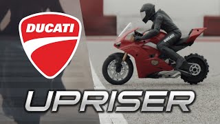 Upriser  A Revolution in RC Technology  Upriser Ducati Panigale V4 S RC Stunt Bike [upl. by Anitnatsnok106]