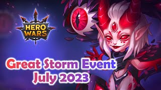 Great Storm Event July 2023 [upl. by Hsatan]