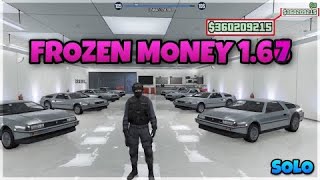 HURRY BEST SOLO FROZEN MONEY GLITCH IN GTA 5 Online MAKE BILLIONS [upl. by Skill]