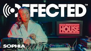 Deep Soulful amp Afro House Music DJ Mix  Sophia  Live from Defected HQ [upl. by Maon]