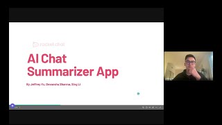 Jeffrey Yu  RocketChat AI Chat Summarizer  GSoC 2024 Demo Day [upl. by Aciraa]