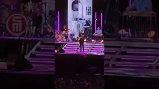 Country singer Scotty McCreery stops show after seeing man hit woman in crowd [upl. by Arimas]