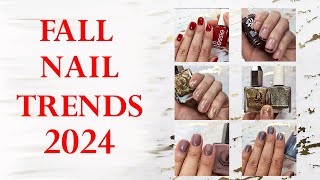 TOP FALL NAIL TRENDS 2024  I Tried Them ALL  Perfect Nails at Home [upl. by Ragucci318]