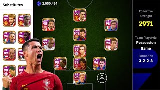 FULL LEGEND SQUAD 😱🚀 EFOOTBALL 2024 MOBILE [upl. by Derian]