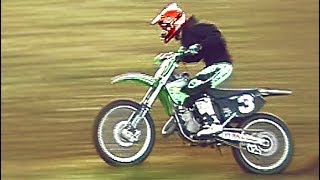 1984 Kawasaki KX125 Classic Motocross Review [upl. by Eyak631]