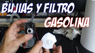 CAMBIO FILTRO DE GASOLINA Y BUJIAS Z900 [upl. by Ennail]