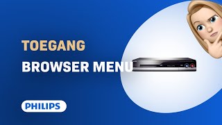 Hoe toegang te krijgen tot het browsermenu op Philips DVDR7310H [upl. by Ariaic58]