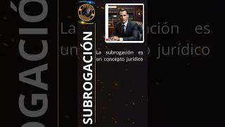 La subrogación abogados asesorialegal [upl. by Jermayne765]