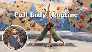 25 min Full body routine  Approved by physio Jason from Hoopers Beta  Yoga for Climbers [upl. by Acimad142]