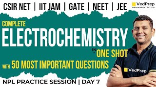 Electrochemistry  CSIR NET JUNE 2024 Chemistry  IIT JAM  GATE Chemistry  VedPrep Chem Academy [upl. by Roseanne]