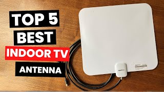 Top 5 Best Indoor TV Antennas 2024 [upl. by Yruam]